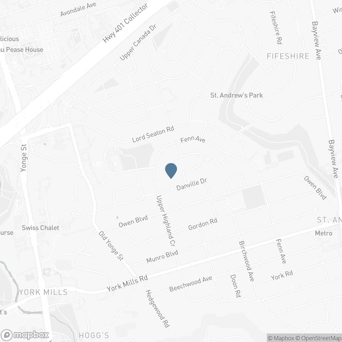 15 FOURSOME CRESCENT, Toronto, Ontario M2P 1W1
